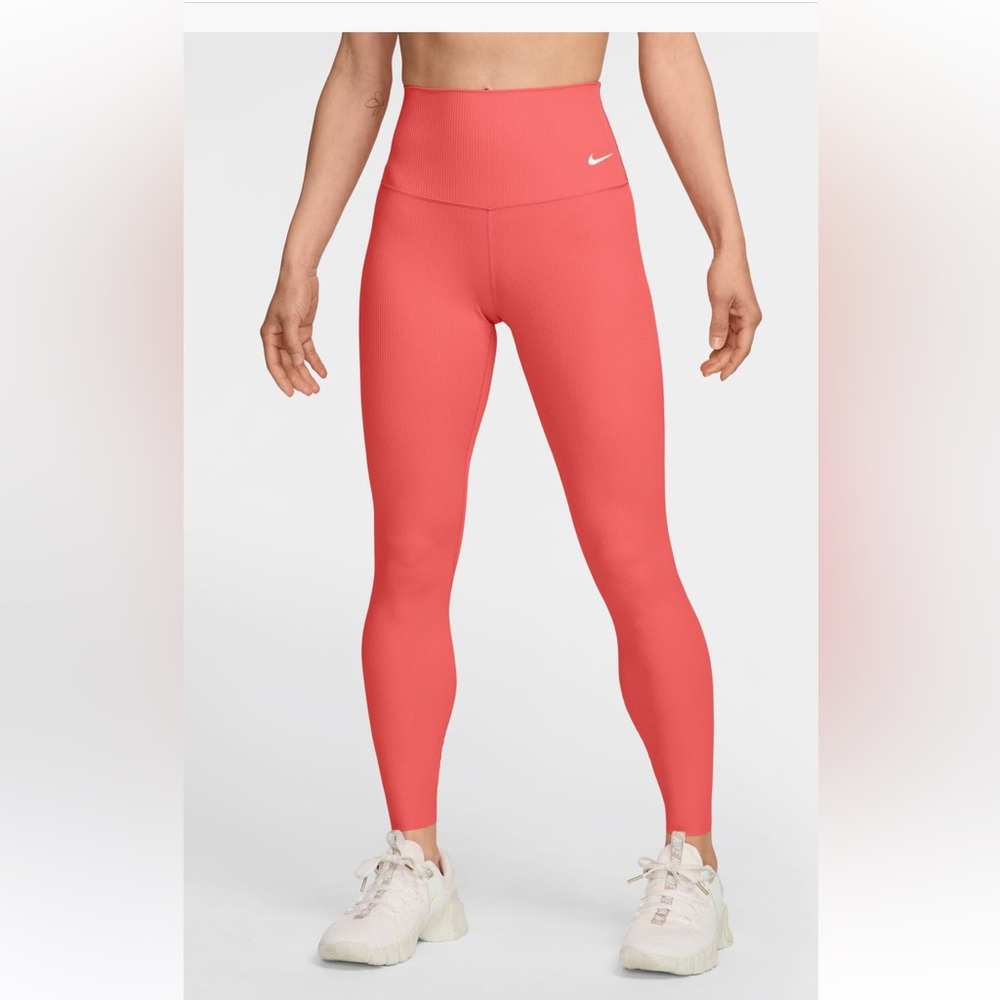 Nike Zenvy Gentle Support compression High Waist Rib Leggings small‎ NWT